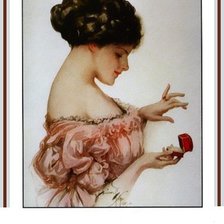 Схема вышивки «Серия "Портрет"»