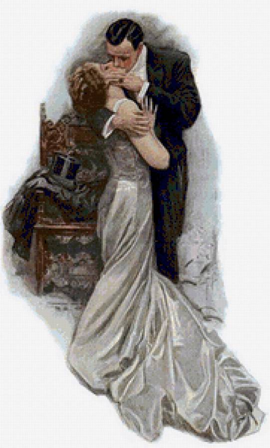 Серия "Портрет" - мужчина, девушка, двое, пара, люди - предпросмотр