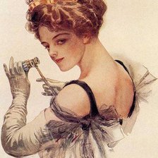 Схема вышивки «Серия "Портрет"»