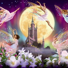 Схема вышивки «страна фей»