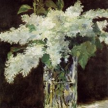 Схема вышивки «Цветы сирени»