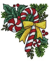 Схема вышивки «Уголок для салфетки»