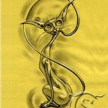 Схема вышивки «киса»