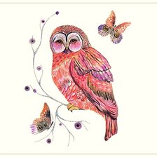 Схема вышивки «Серия "Птицы в узорах"»