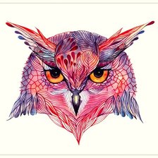 Схема вышивки «Серия "Птицы в узорах"»