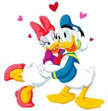 Схема вышивки «donald duck»