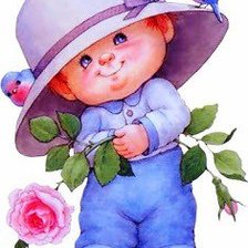 Схема вышивки «малыш»