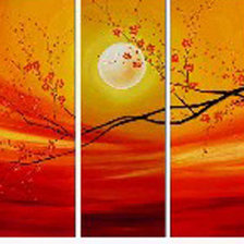 Схема вышивки «триптих»