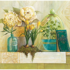 Схема вышивки «Цветочный винтаж»