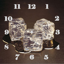 Схема вышивки «часы»