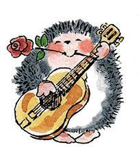 Схема вышивки «Весёлый ёжик»