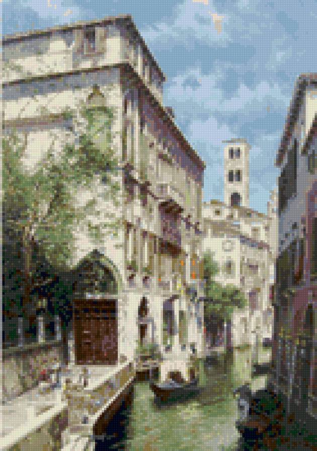 Венеция 01/1 - пейзаж, венеция - предпросмотр