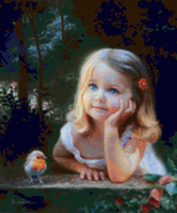 Мечта - мечта, сказка, дети, цветы жизни - предпросмотр