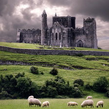 Схема вышивки «Ирландский пейзаж»