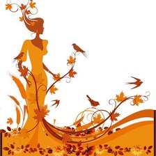 Схема вышивки «женский образ»