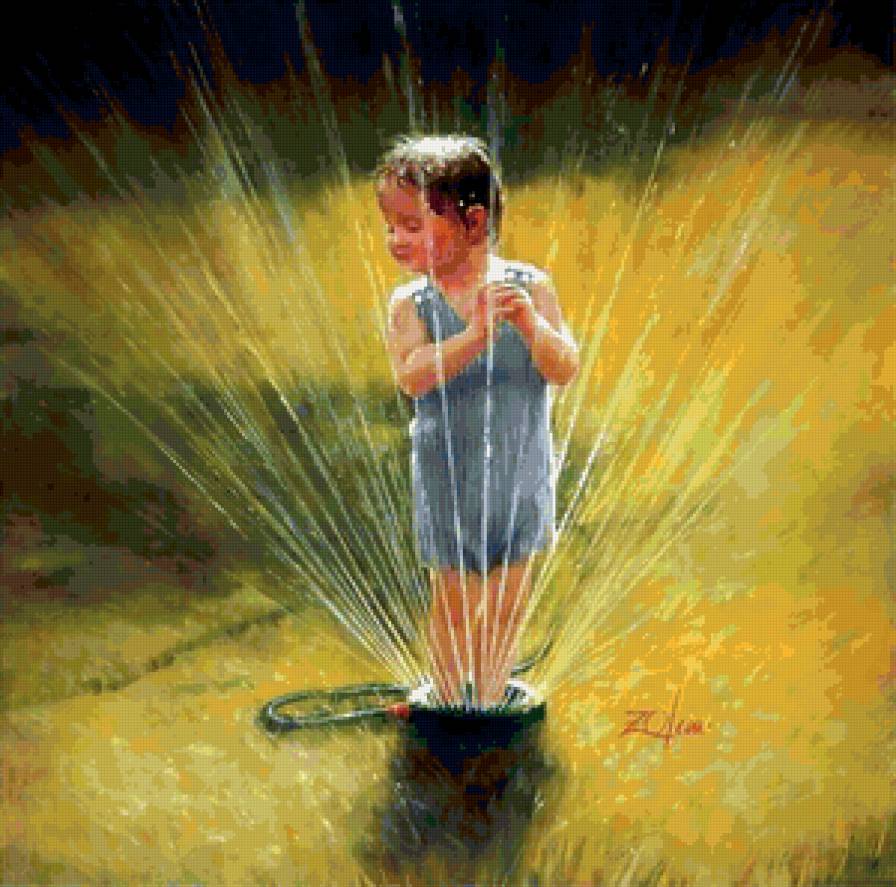 Серия "Очаровашки" - лето, мальчик, дети - предпросмотр