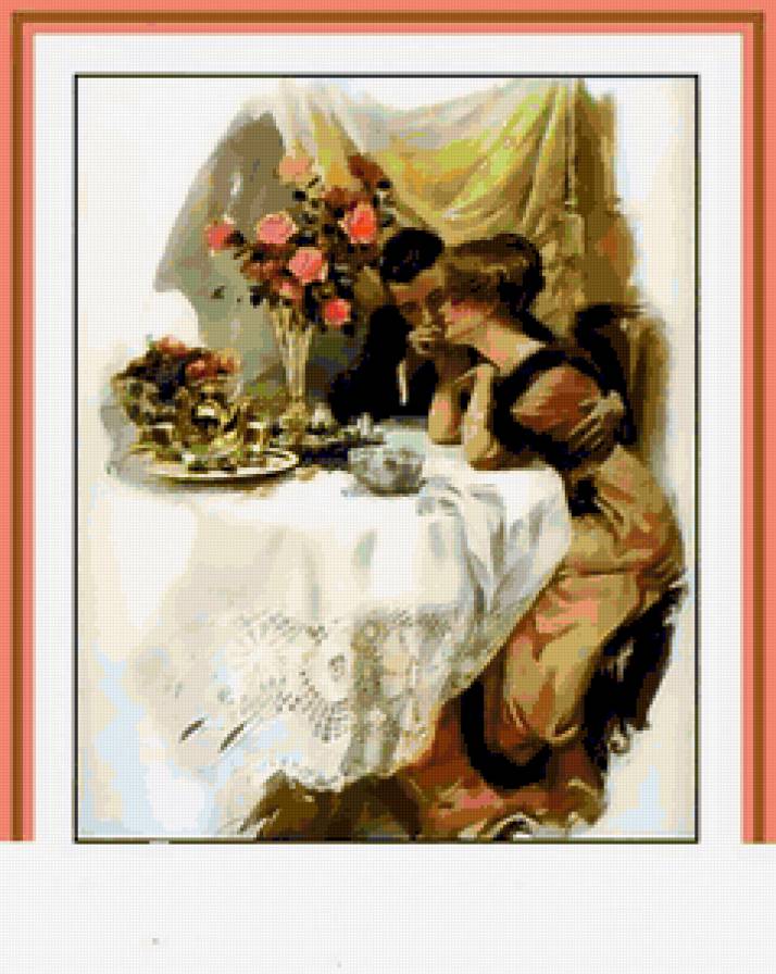 Серия "Портрет" - девушка, люди, двое, пара, мужчина - предпросмотр