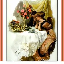 Схема вышивки «Серия "Портрет"»