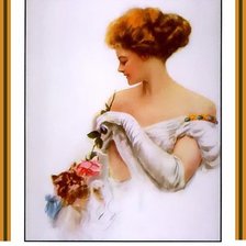 Схема вышивки «Серия "Портрет"»