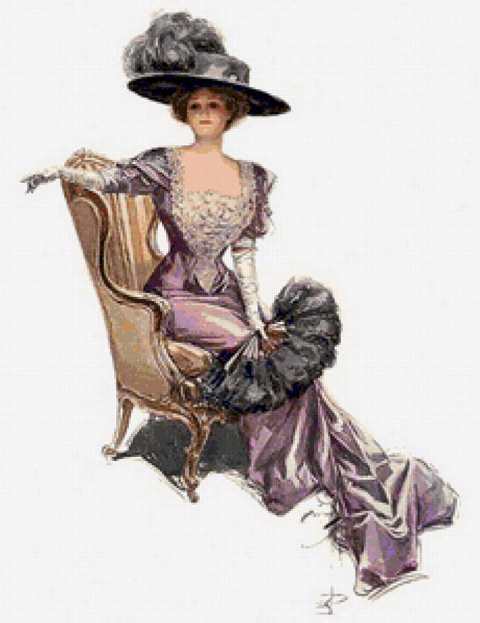 Серия "Портрет" - девушка - предпросмотр