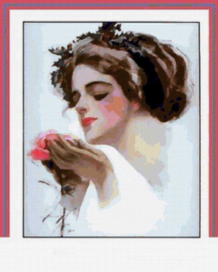 Серия "Портрет" - девушка - предпросмотр