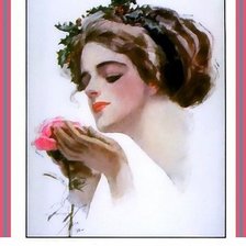 Схема вышивки «Серия "Портрет"»