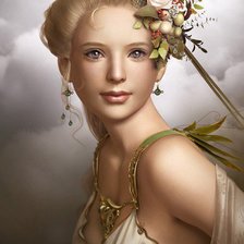 Схема вышивки «девушка»