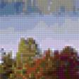 Предпросмотр схемы вышивки «Осенний пейзаж» (№123310)