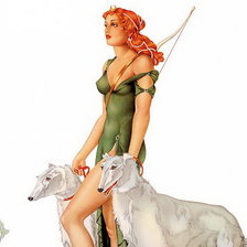 Схема вышивки «Серия "В американском стиле"»