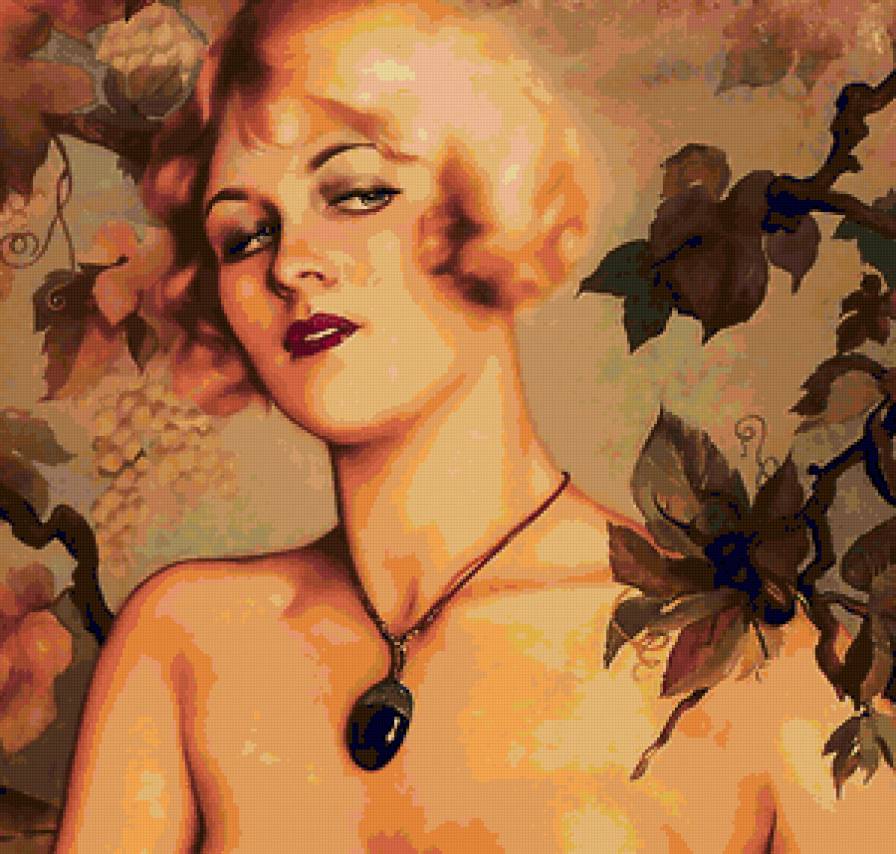 Серия "В американском стиле" - девушка - предпросмотр