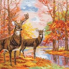 Схема вышивки «осень»