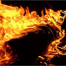 Схема вышивки «Пламя»