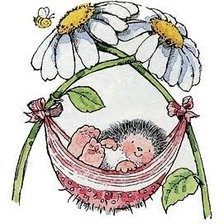 Схема вышивки «Весёлый ёжик»