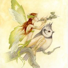 Схема вышивки «Серия "Сказка. Феечки"»