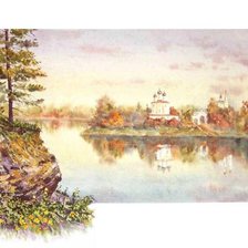 Схема вышивки «Серия "Пейзаж. Осень"»