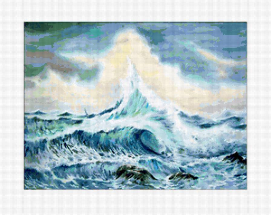 Серия "Пейзаж. Море" - пейзаж, море - предпросмотр