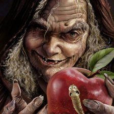 Схема вышивки «баба Яга»