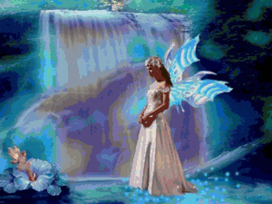 №123627 - пейзаж, люди, девушка - предпросмотр