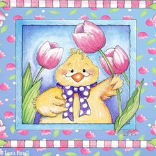 Схема вышивки «Пасхальная подушка»