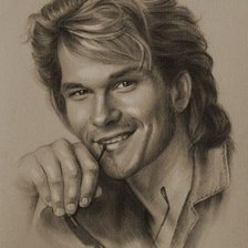 Схема вышивки «патрик свейзи»