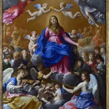 Схема вышивки «The Coronation of the Virgin»