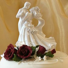 Схема вышивки «Свадебная статуэтка»