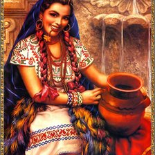 Схема вышивки «Хесус Хельгуэро»