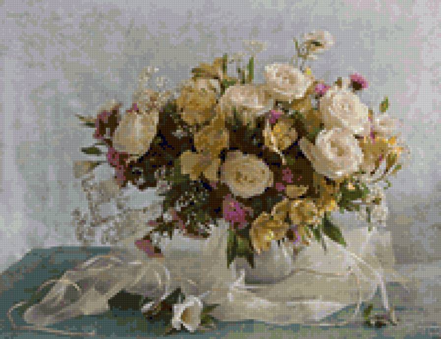 букет роз - цветы, букет, розы - предпросмотр