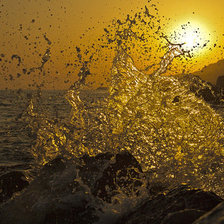 Схема вышивки «волна»