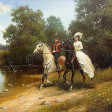 Схема вышивки «старый век 2»