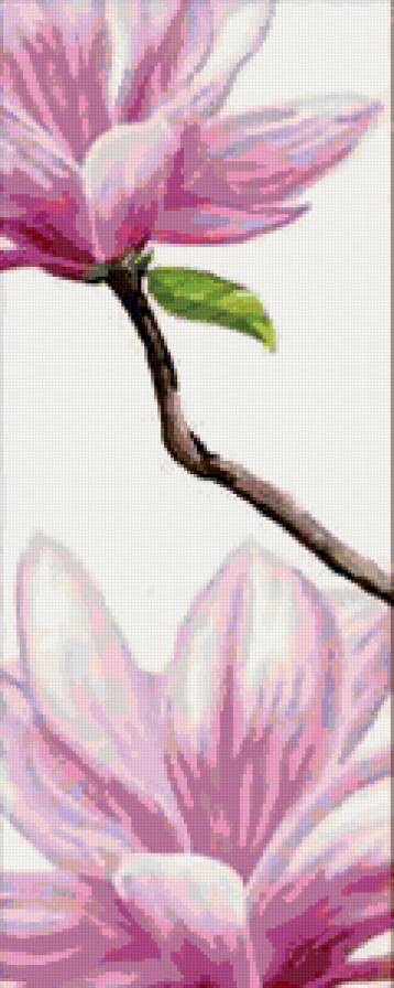 триптих цветущая ветка ч.3 - предпросмотр