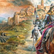 Схема вышивки «дорога»