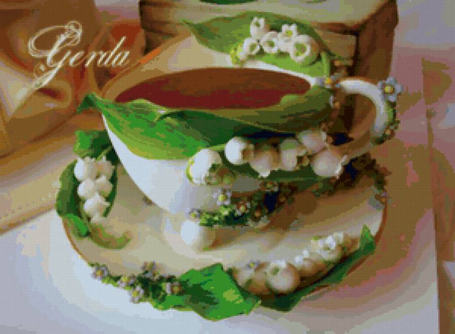 Хорошее настроение - чай, натюрморт - предпросмотр