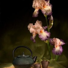 Схема вышивки «Душистый чай»